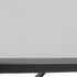 Square Garden Table, Outdoor Coffee Table with Tempered Glass Top, Bar Bistro Dining Table, Metal Frame for Patio, Balcony, 68.5 x 68.5 x 84cm