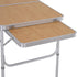 3ft Aluminium MDF-Top Folding Picnic Table Portable Camping Table